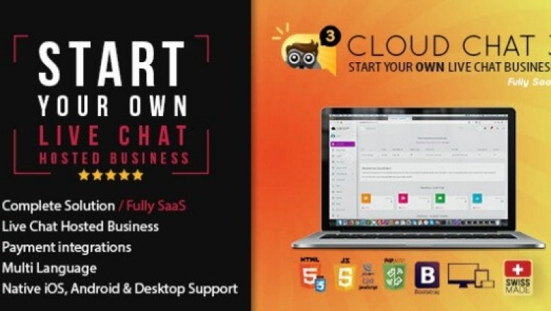 Cloud Chat 3 v3.1.4 Nulled - Self Hosted Live Support Chat Business PHP Script